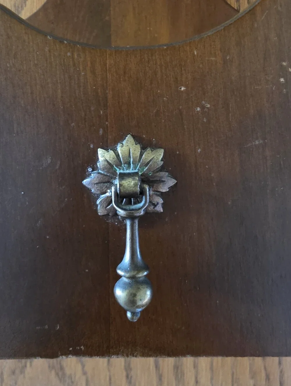 Vintage Wooden Wall Pocket